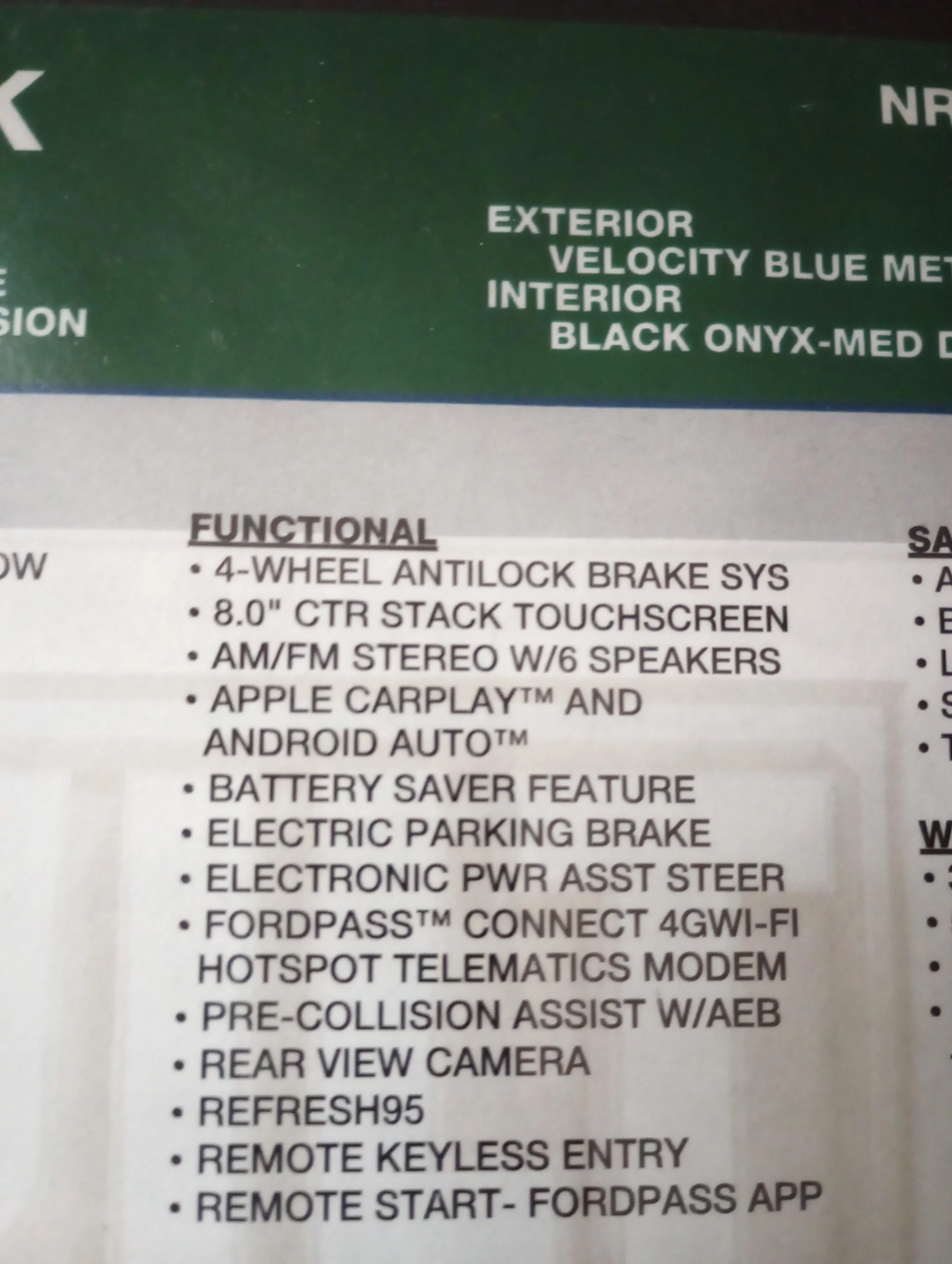 Ford Maverick Does my build have a hotspot? 16624855347745858418987346766096