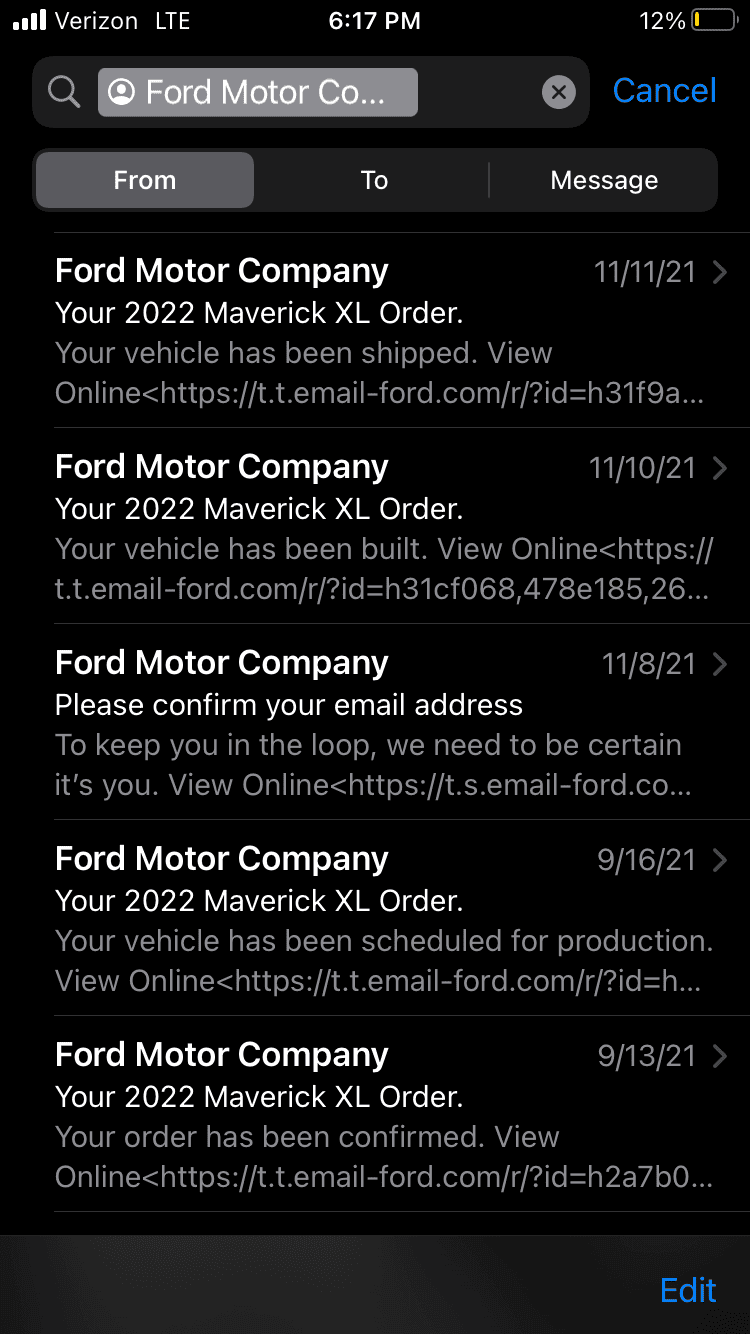 Ford Maverick Average wait time for most? 1E76F815-444F-4224-9BDC-84F95922C460