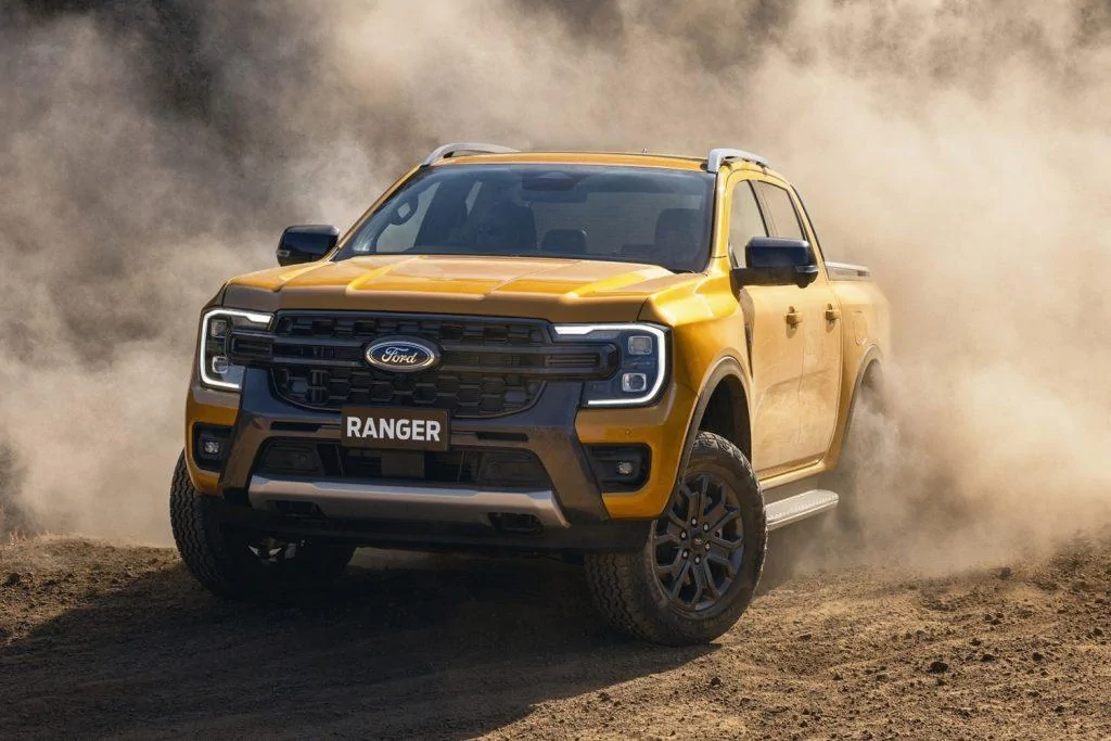 Ford Maverick PATENT FILING SUGGESTS FORD PICK UPS COULD GET REAR WINDOW SCREENS et-Australian-Model-Exterior-007-WildTrak-1024x683