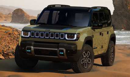 Ford Maverick Jeep Recon EV revealed as essentially an all-electric Wrangler 2024-jeep-recon-front-view-