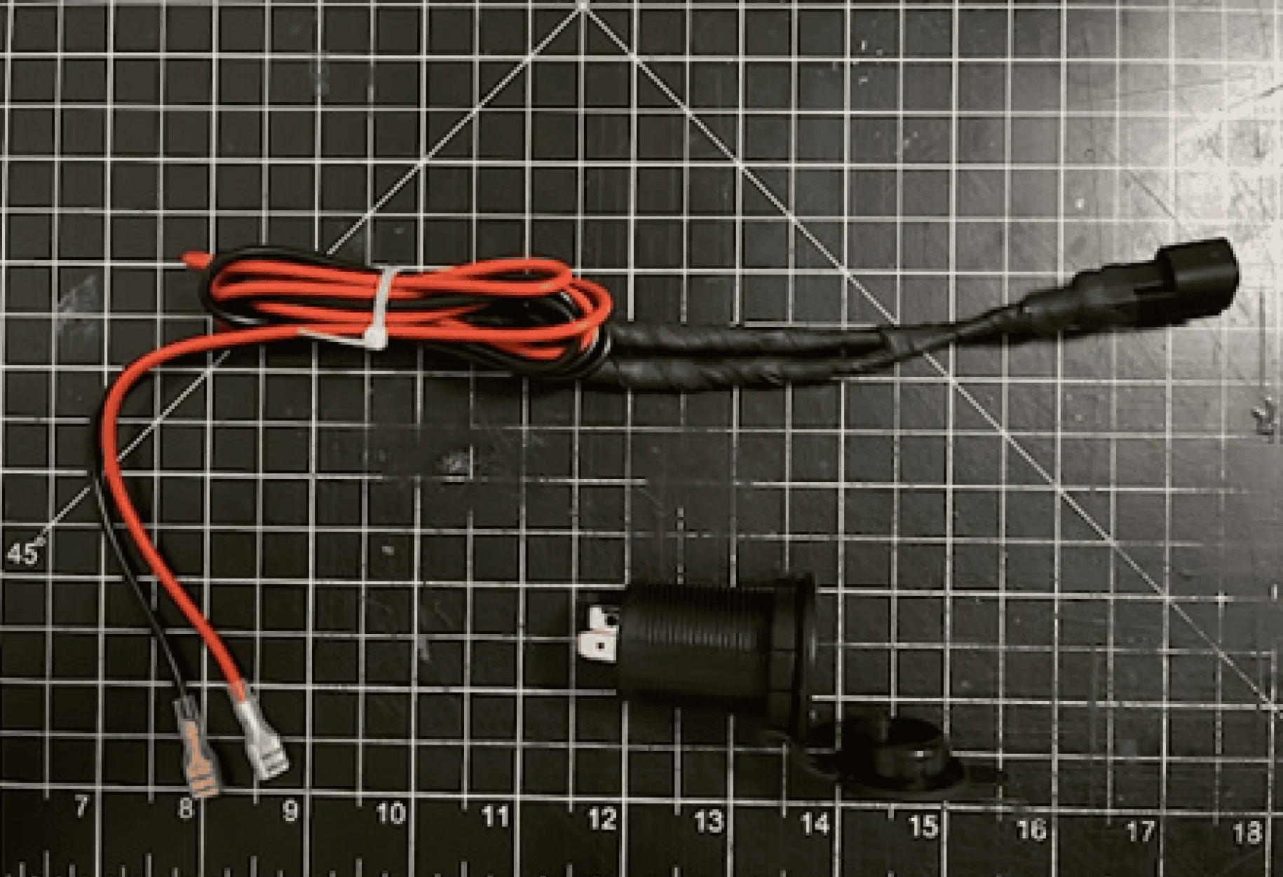 Ford Maverick Bed Blanking Plate - 3D Printed for 12V Accessory Outlet Screen Shot 2022-09-08 at 7.59.03 PM