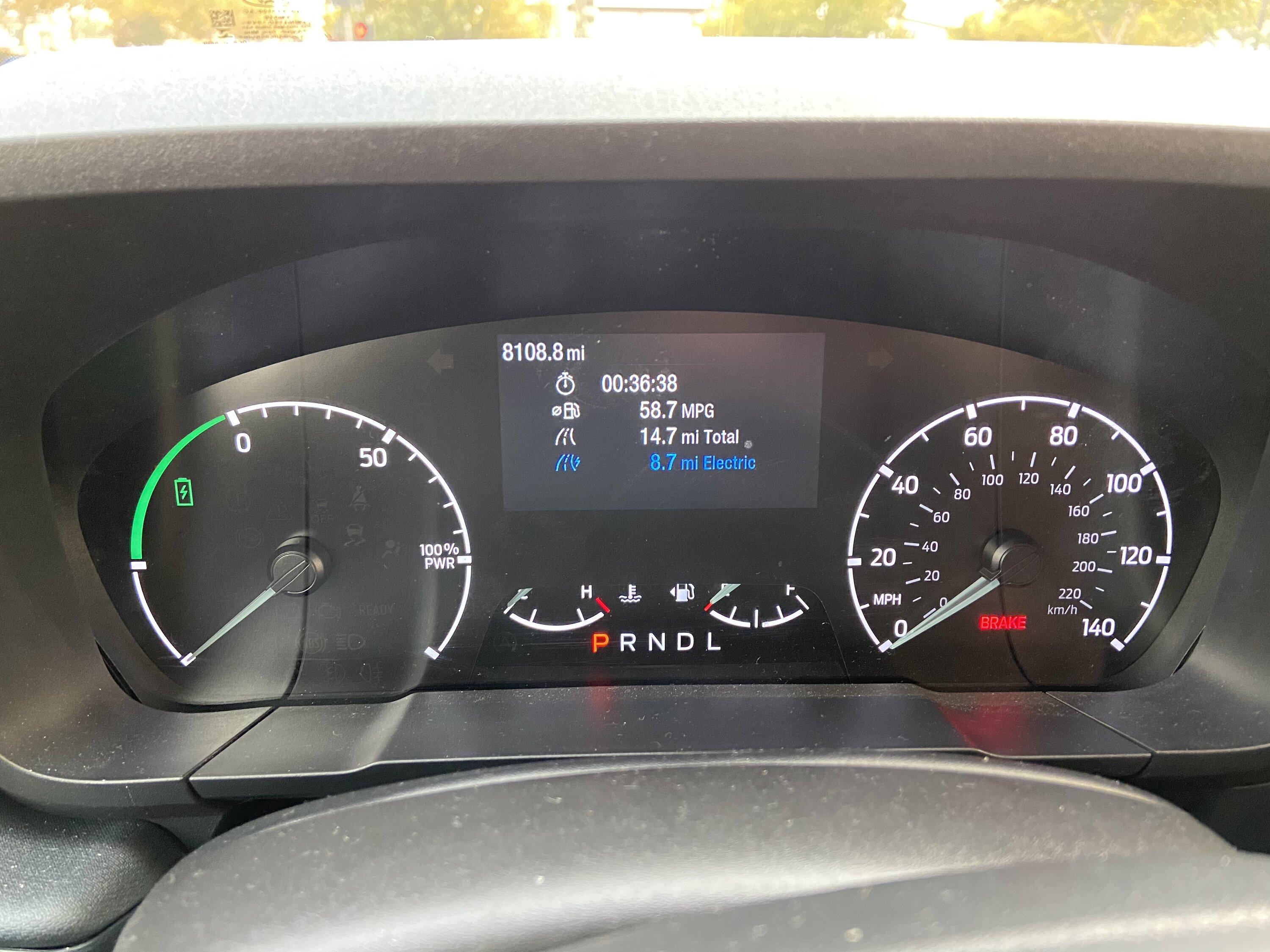 Ford Maverick Hybrid mileage seems broken, possible nerf incoming? 89B10E56-E3B1-4158-B7E7-374A95894C01