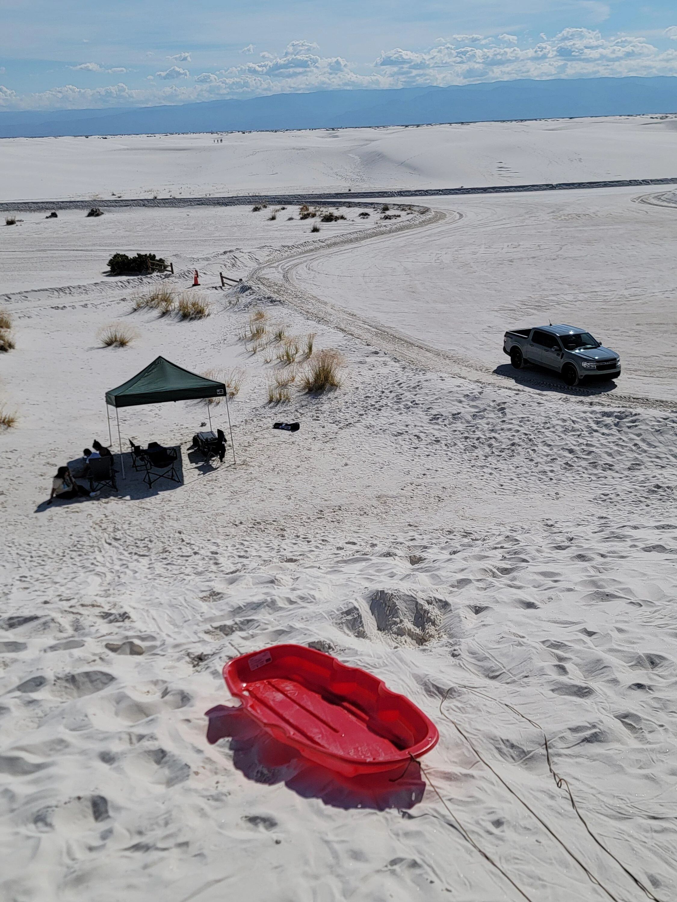 Ford Maverick Maverick in White Sands National Park 20220903_095007