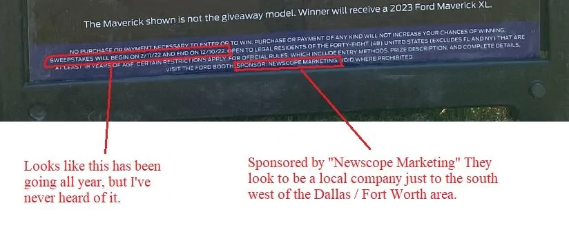 Ford Maverick Giving Away Ford Maverick Free maverick Sweepstakes