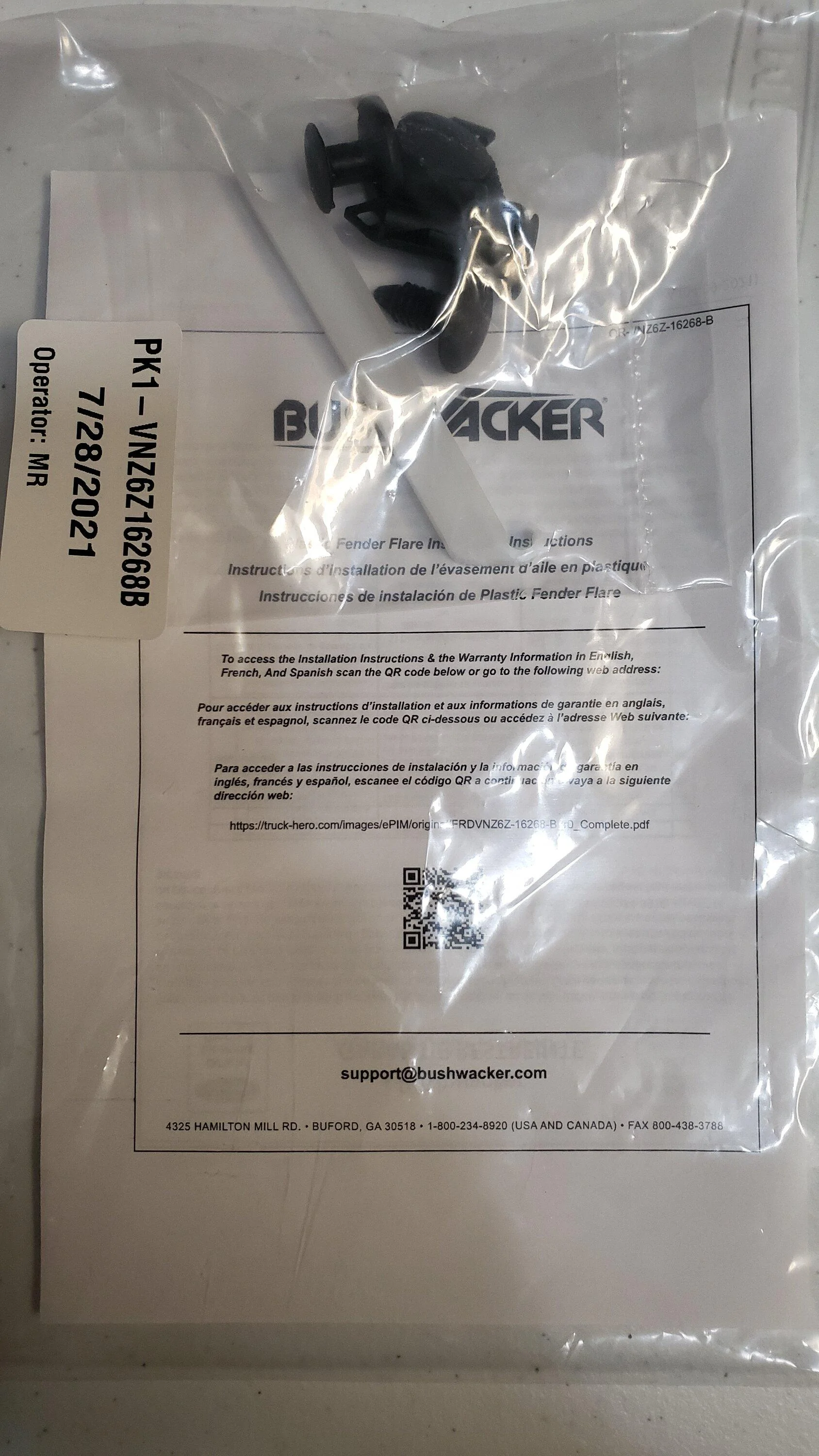 Ford Maverick NEW Bushwacker Fender Flares FOR SALE 20220430_103206
