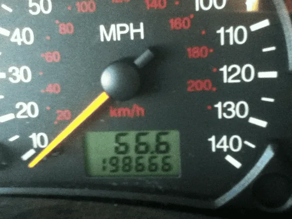 Ford Maverick No ‘23 for me odometer