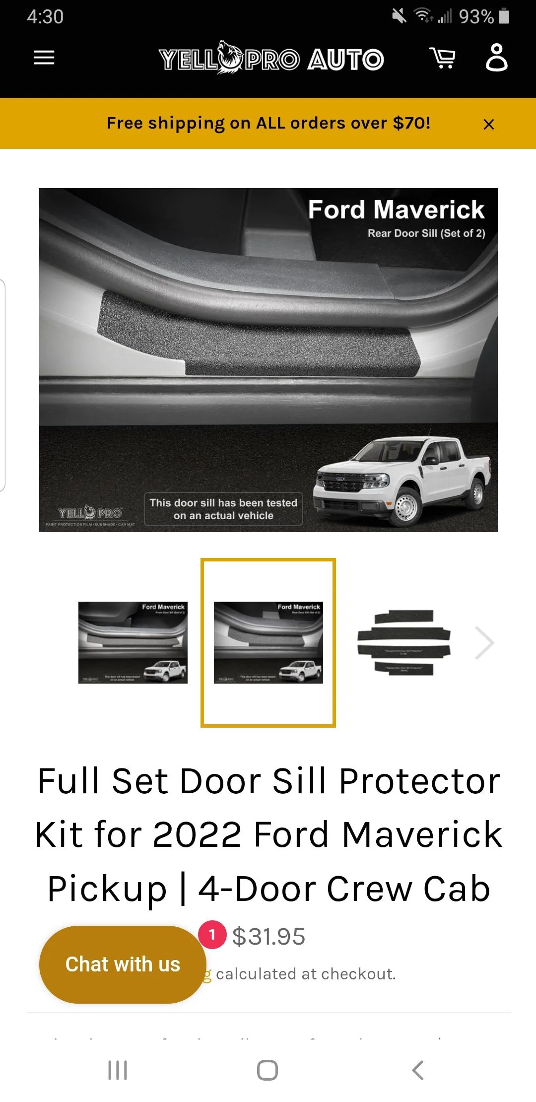 Ford Maverick Door Sill Protection Screenshot_20220913-043054_Samsung Internet