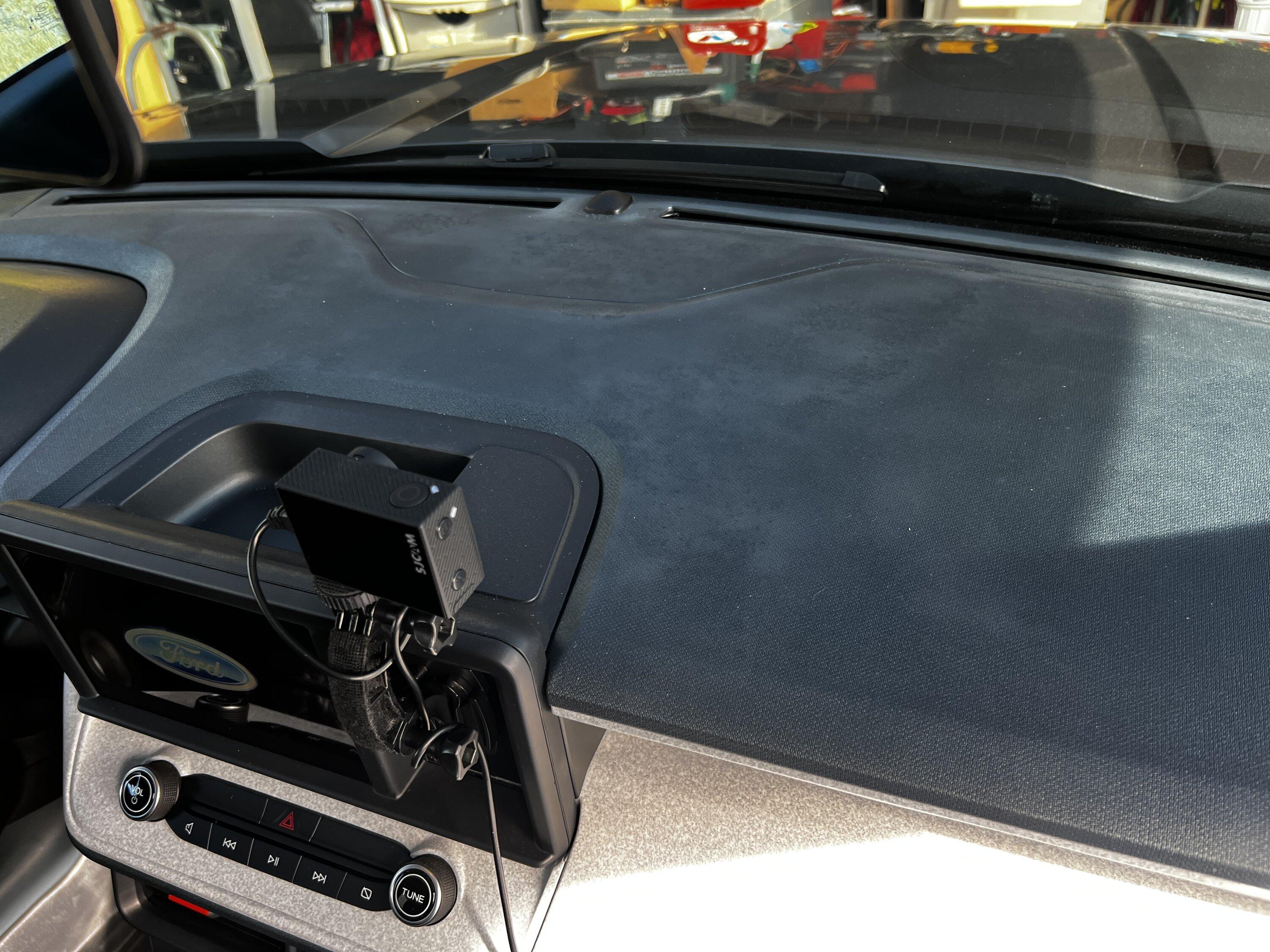 Ford Maverick Have a dash mat? Take a peek under it. 9B89BC17-0F2D-4774-86CB-CF18A1C730E0