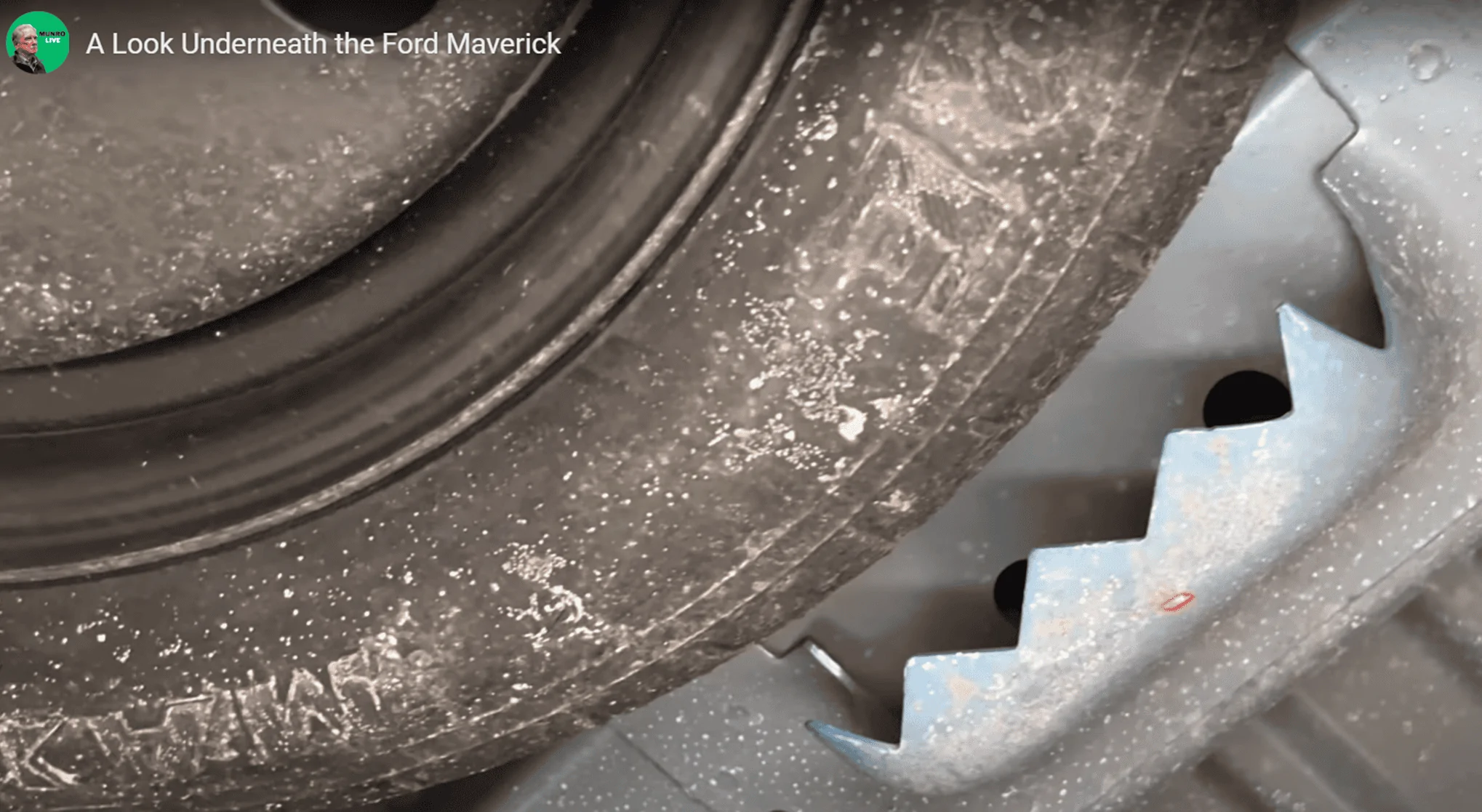 Ford Maverick Deep dive look at Maverick XL underside / undercarriage by Munro Live - shows how Maverick can be priced so low 1663172311708