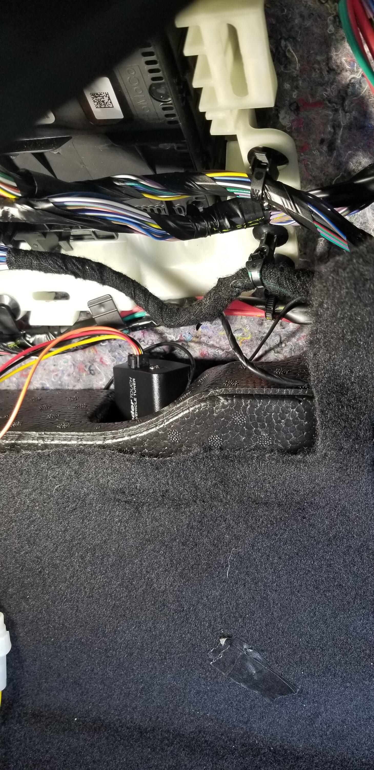 Ford Maverick Sirius XM Install in XL Hybrid- Commander Touch - Tool-Less (Almost) 20220915_132110