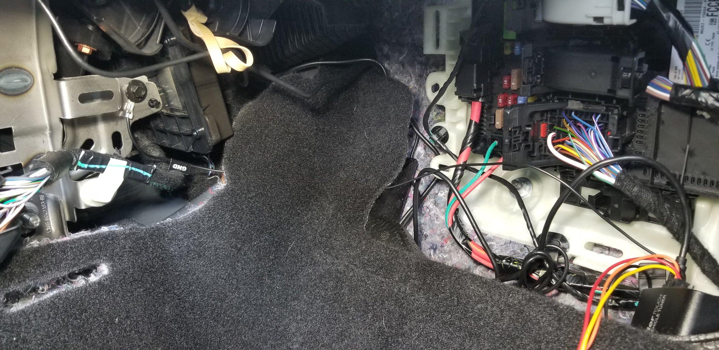 Ford Maverick Sirius XM Install in XL Hybrid- Commander Touch - Tool-Less (Almost) 20220915_135841
