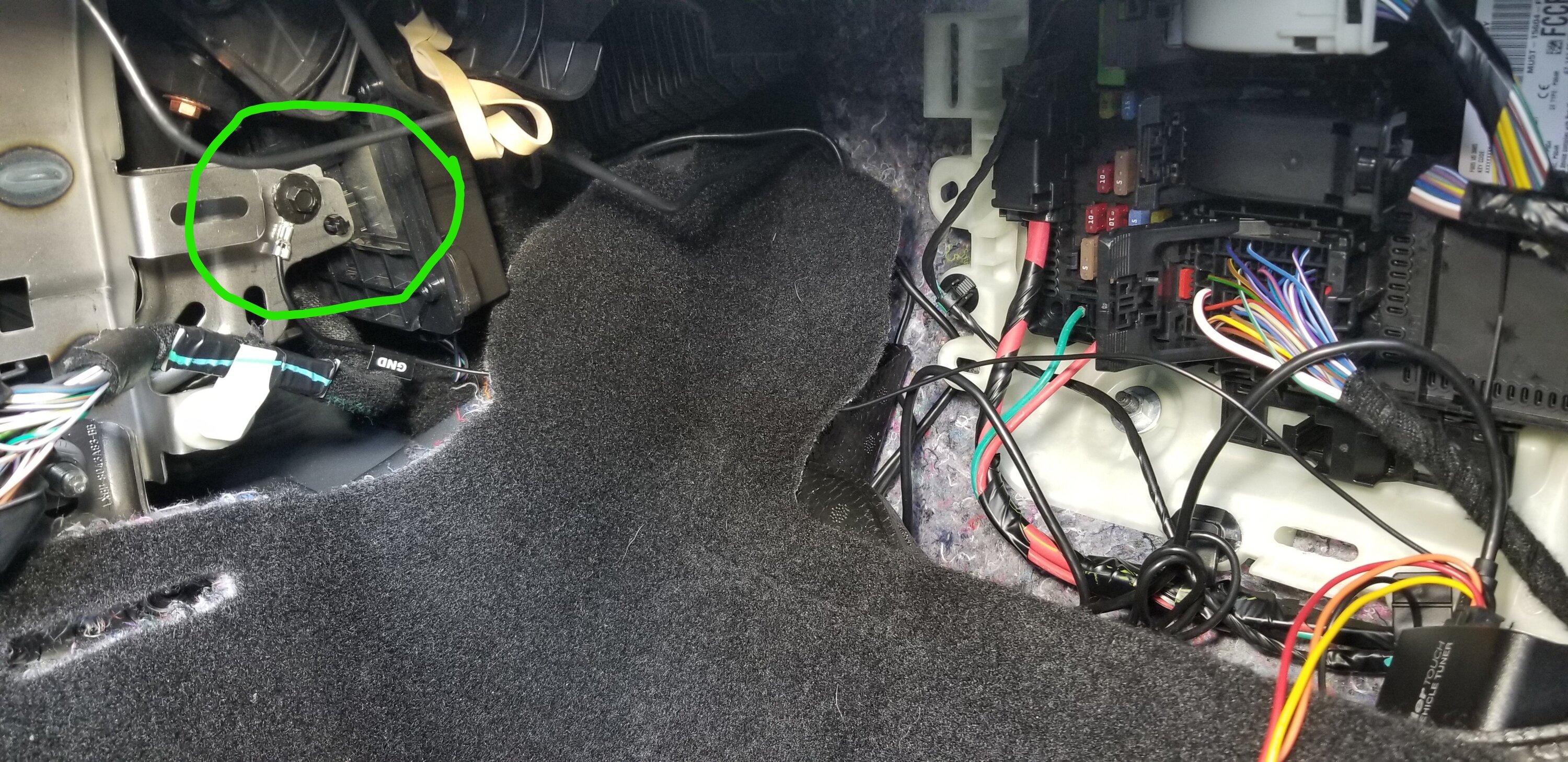 Ford Maverick Sirius XM Install in XL Hybrid- Commander Touch - Tool-Less (Almost) Inked20220915_135841