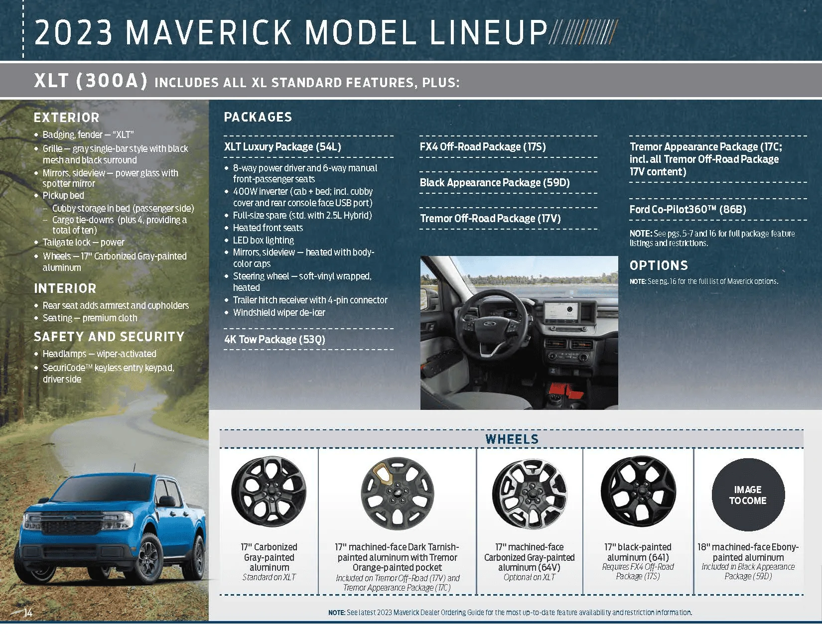 Ford Maverick Why get the 2023 XLT trim?? 1663333251397