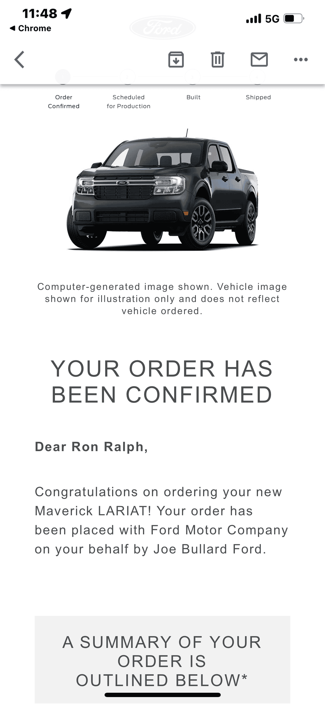 Ford Maverick '23 Order Confirmation Emails Yet? 5DC11D5A-18C7-482B-A31B-8050BE2ADBFB