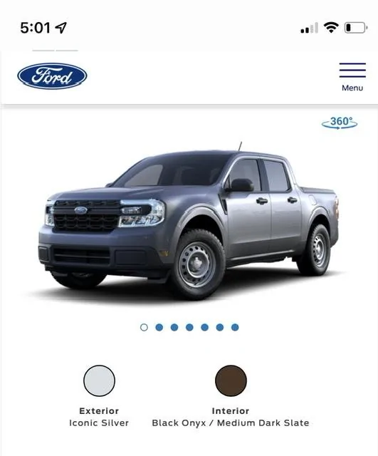 Ford Maverick Black Onyx interior only available with Black Appearance Package? D228950E-2822-4C62-B14B-CB74DAC9A1C0