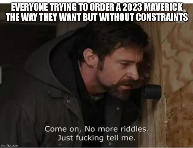 Ford Maverick Maverick Memes -  fun diversion while we wait [ ** NO POLITICS ** ] 6tqevk