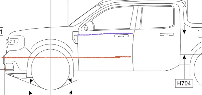 Ford Maverick Measurement request 8119F1FC-B6A5-4889-AC61-2C1D228C9A6A