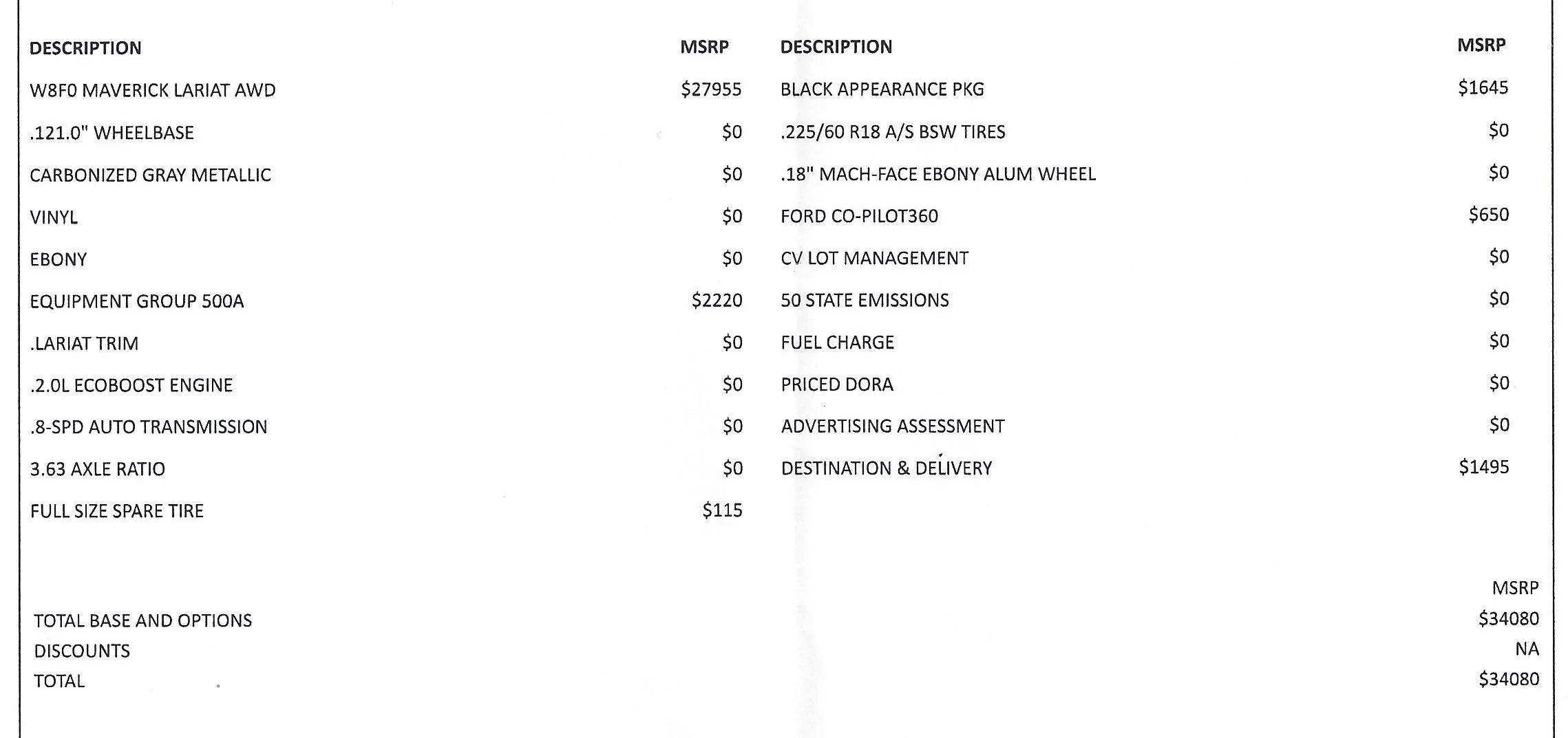 Ford Maverick - 23MY - September Orders United 6189EC88-9EC9-4179-BD53-6CB49E36E753