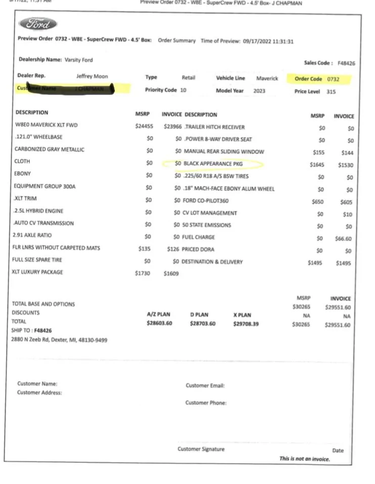 Ford Maverick Ordered on Thursday still no email 6477F3DD-245E-4F81-84C4-A3A2F440D655