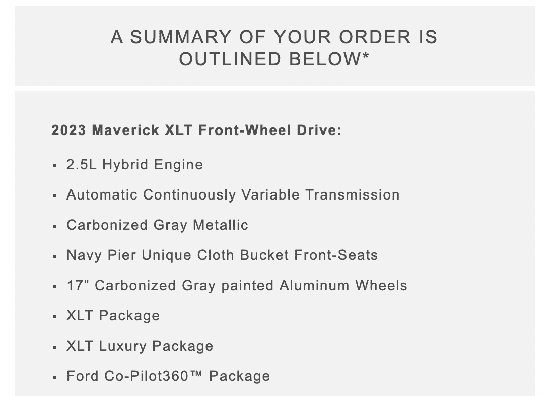 Ford Maverick 📊 Maverick Order Tracking List & Stats [Enter Yours!] 1663606922387