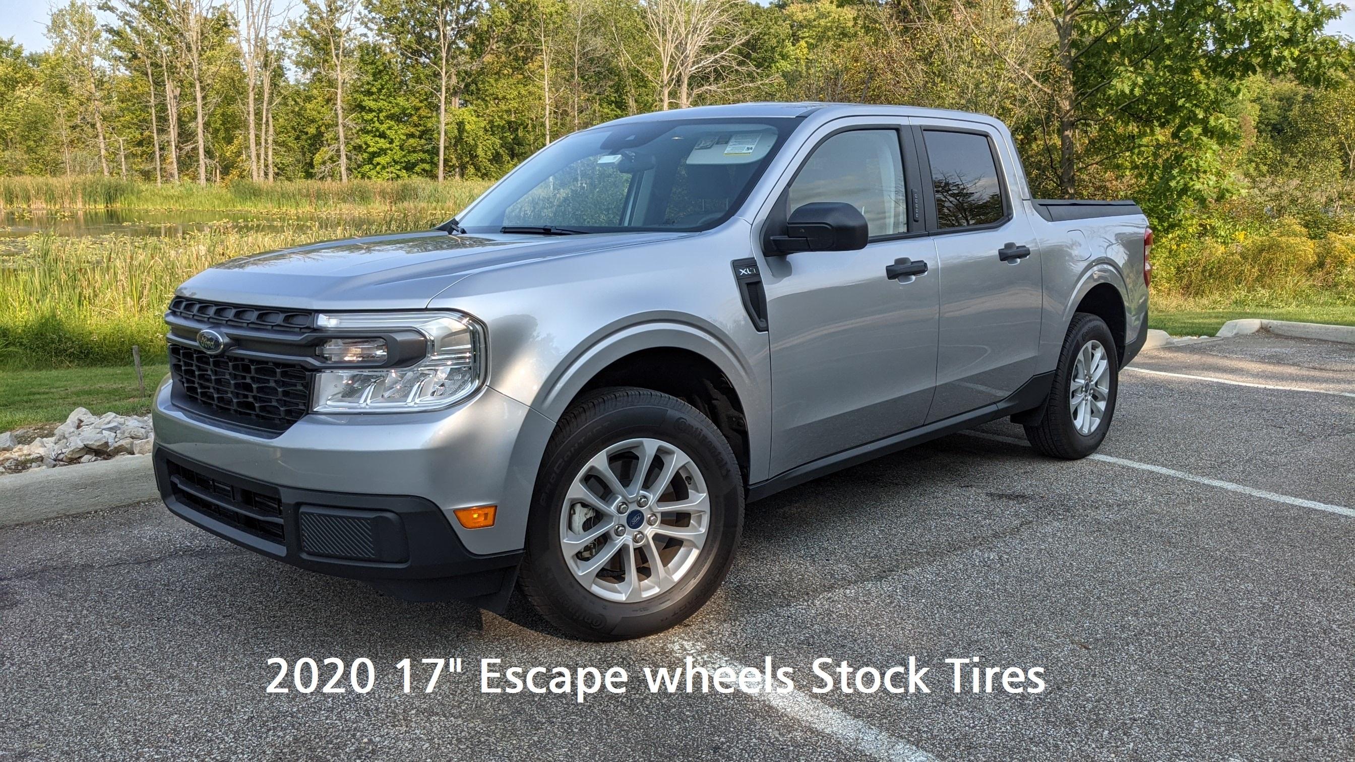 Ford Maverick Which Ford vehicles' takeoff factory OEM wheels work on the Maverick? PXL_20220915_204011810 b