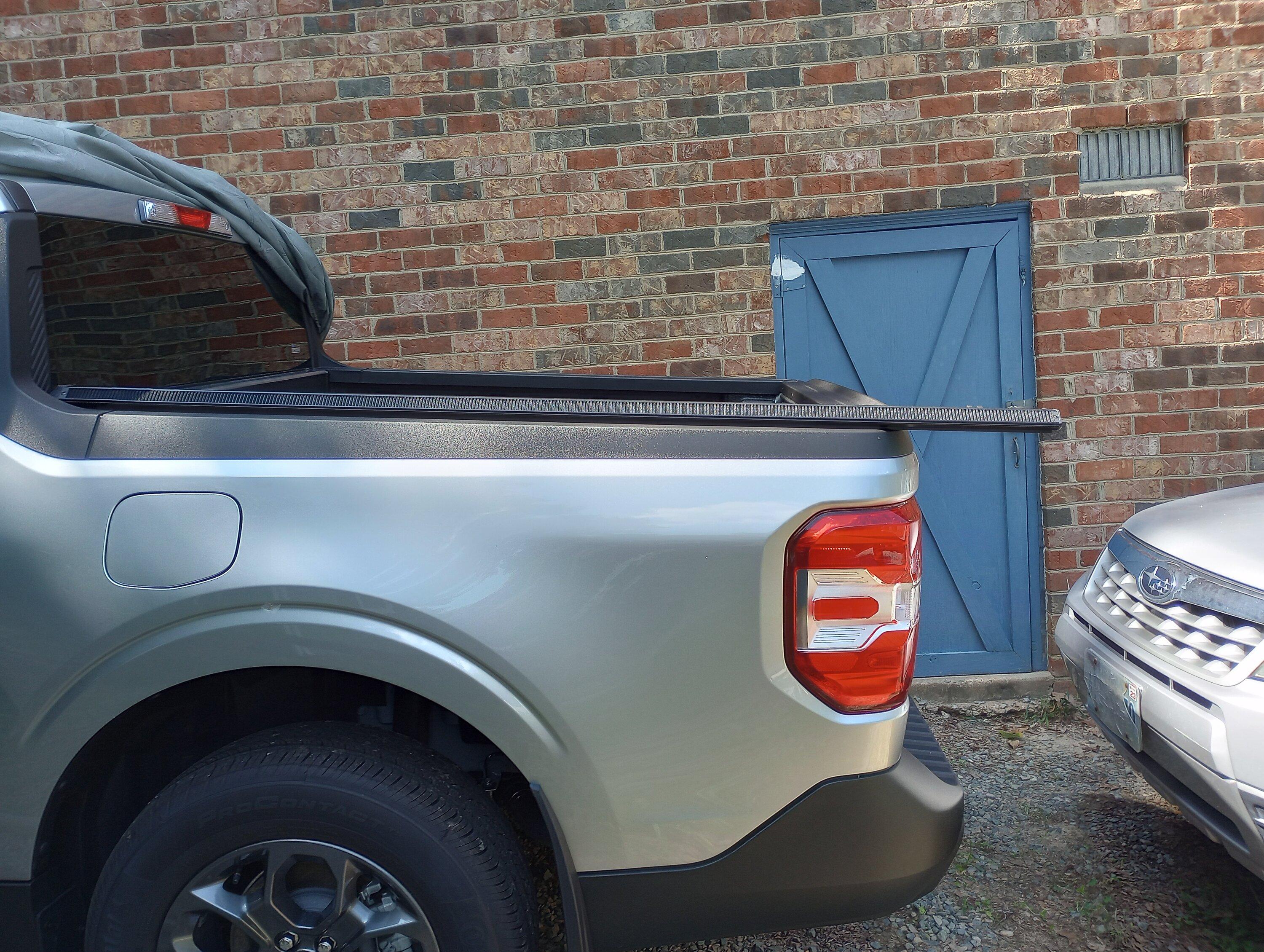 Ford Maverick Truxedo roll-up tonneau cover 2022 Maverick IMG_20220919_133538811_HDR