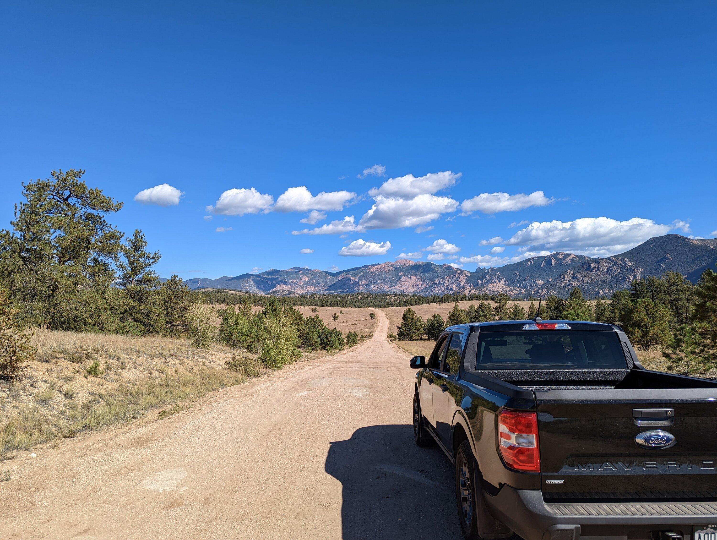 Ford Maverick The Mav Hybrid Off-Highway in CO. (New Sept Pics) PXL_20220917_163815463
