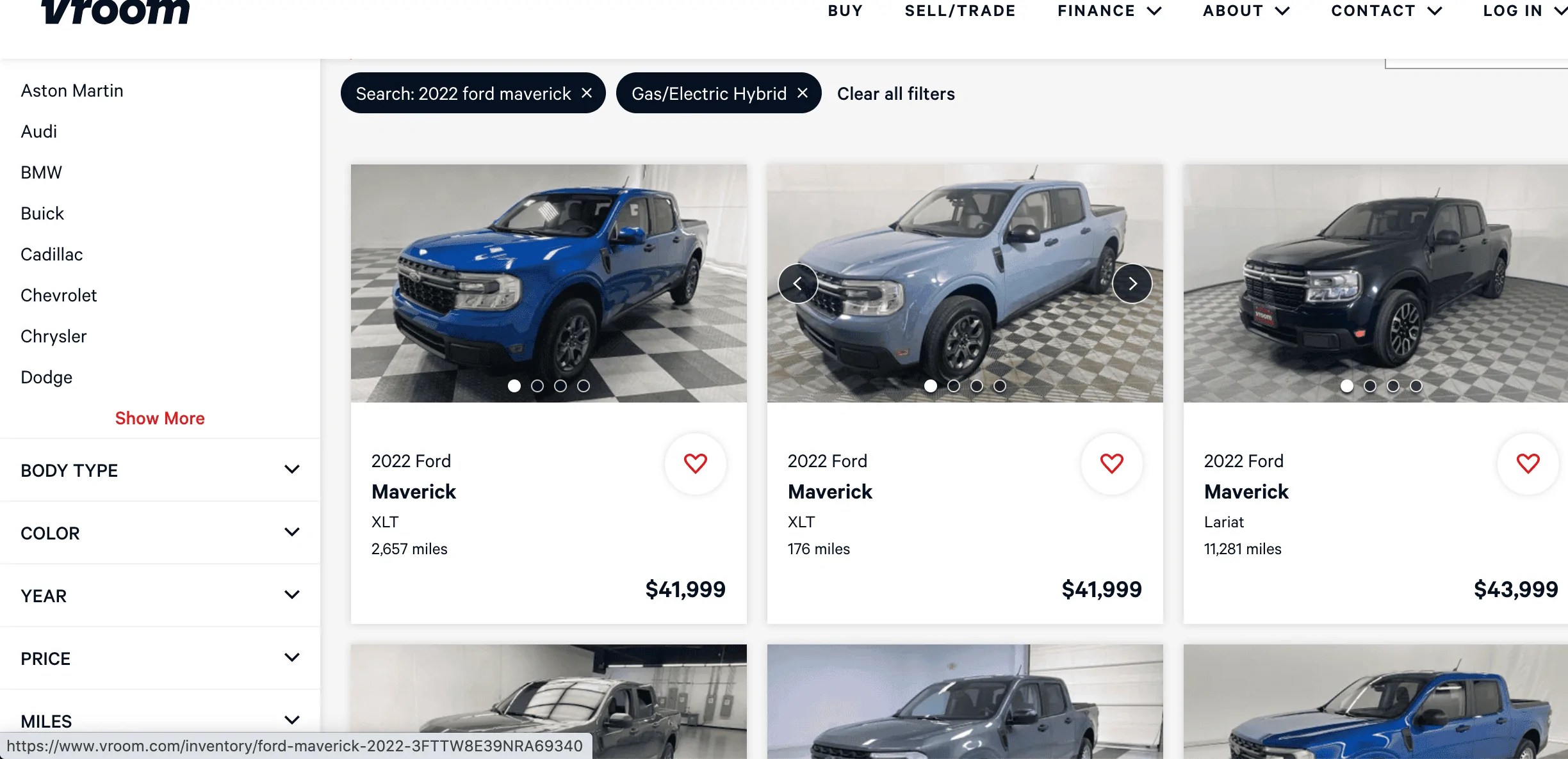Ford Maverick People entering multiple orders 1663623980733