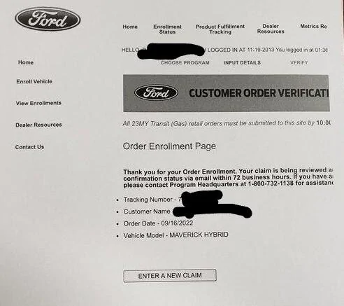 Ford Maverick ⛔️ Official bulletin: 2023 Maverick order banks closing on 9/20 (Hybrid) and 9/21 (EcoBoost) image_1_20220917_182821~2
