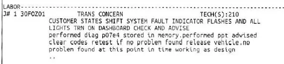 Ford Maverick Shift SYS Fault - Service Required (Hybrid CVT) Repair 2