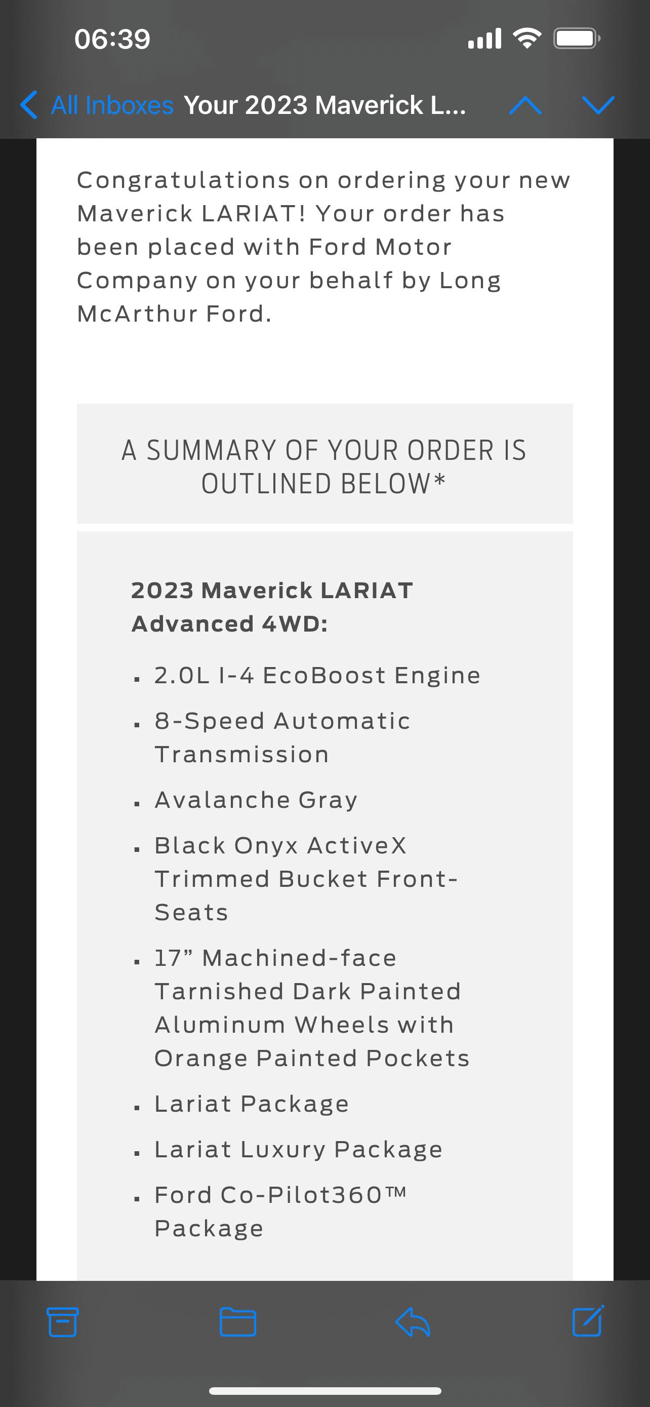 Ford Maverick Anyone Successfully Build Tremor Order? 5128DB57-2EE2-4680-BC63-9C8A20457BD4