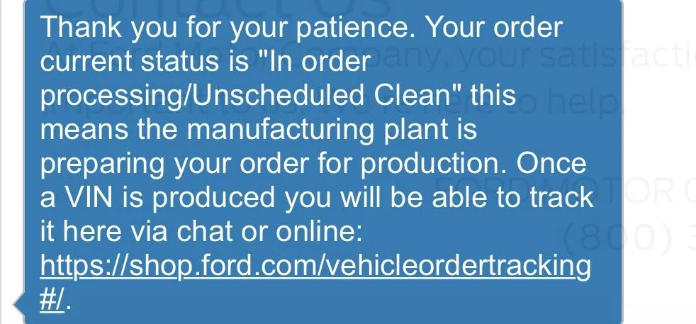 Ford Maverick 2023 Order "In Order Processing"? CC527B1B-CE0B-4ABE-8391-DBC0325B4D5B