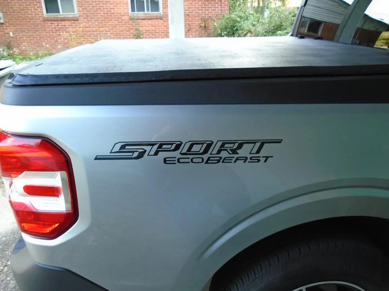 Ford Maverick Added Some Custom Decals - "Sport EcoBeast" ecobeast 