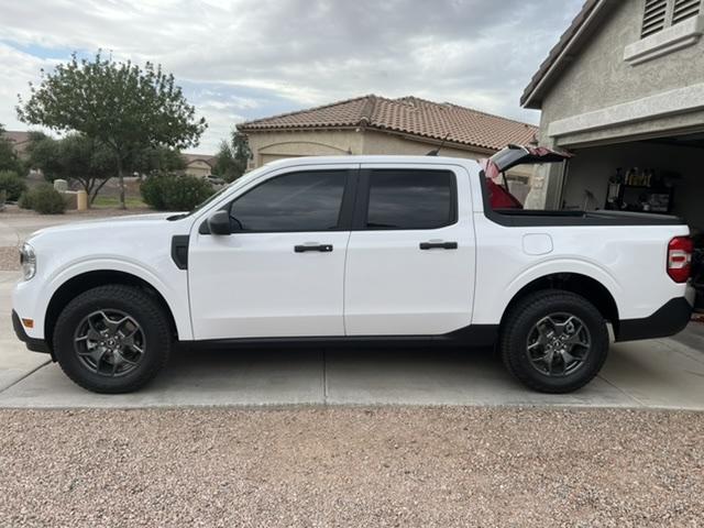 Ford Maverick Visual Comparison of Different Tires / Tire Sizes on 2022+ Maverick F6000841-DEE3-462B-9041-6B05E80EF7B6