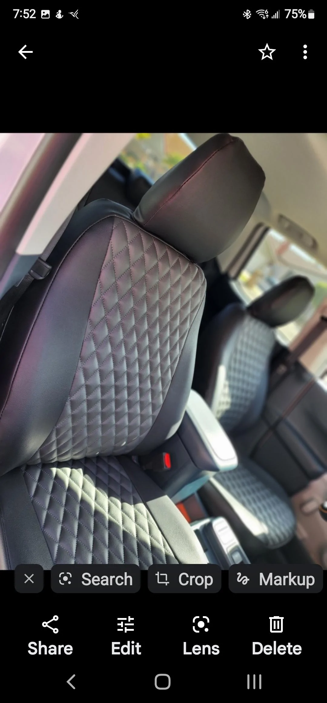 Ford Maverick CALTREND DIAMOND QUILTED SEAT COVERS - OC 92708 Screenshot_20220920-195240_Photos