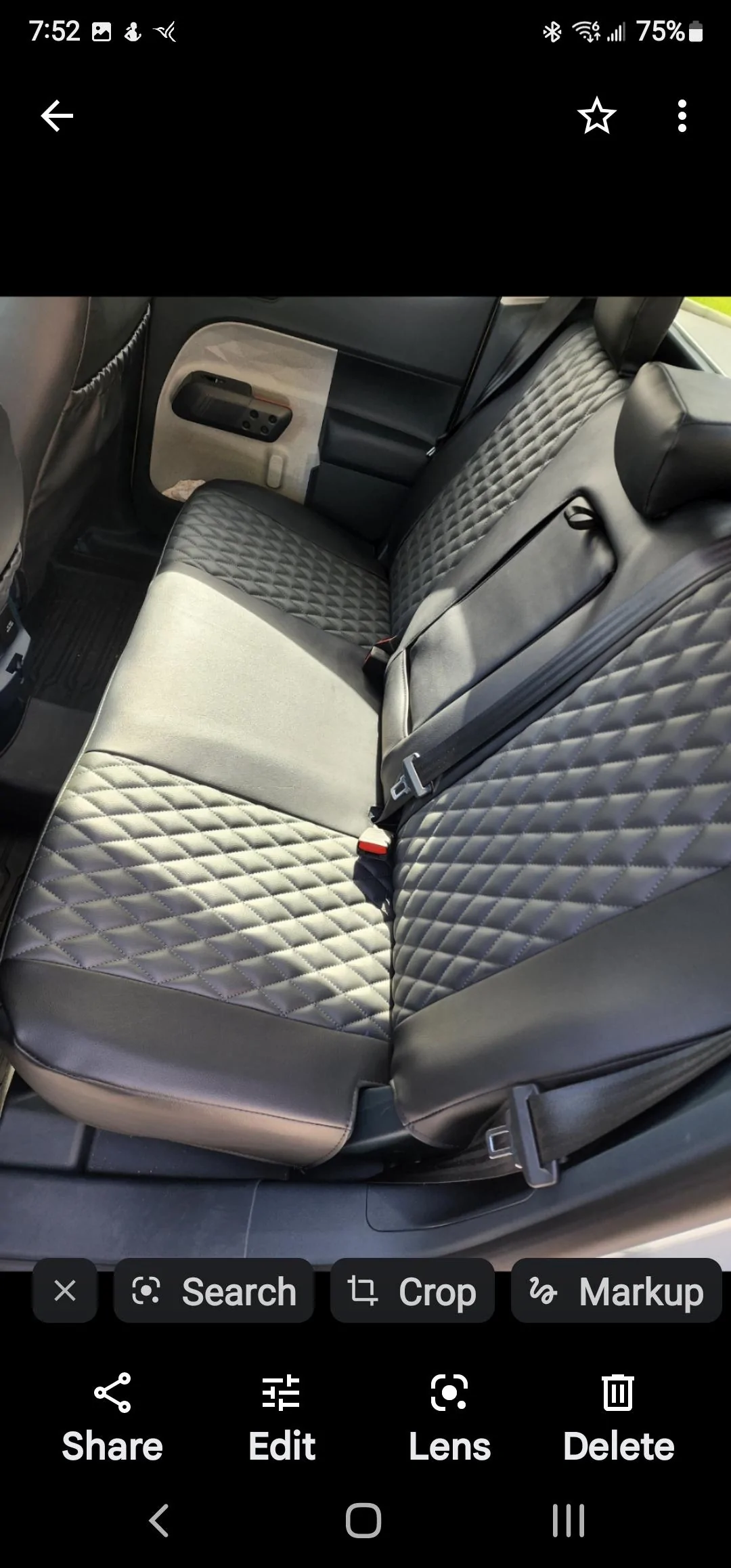 Ford Maverick CALTREND DIAMOND QUILTED SEAT COVERS - OC 92708 Screenshot_20220920-195244_Photos