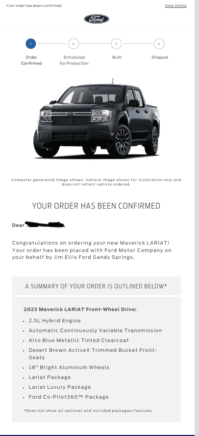 Ford Maverick What happens if we don't get our MY2023? Screenshot 2022-09-22 at 7.13.23 PM