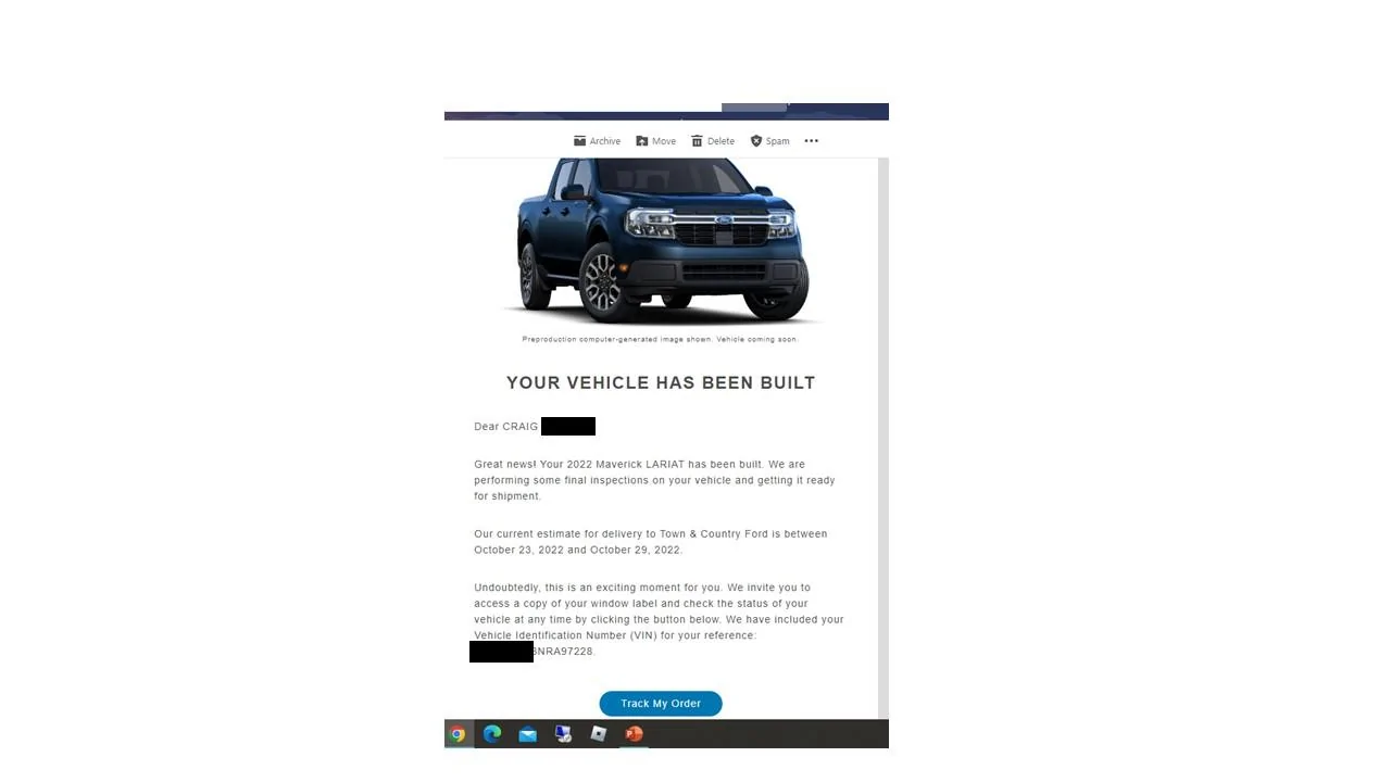 Ford Maverick Finally Saying Hi 1663894368188
