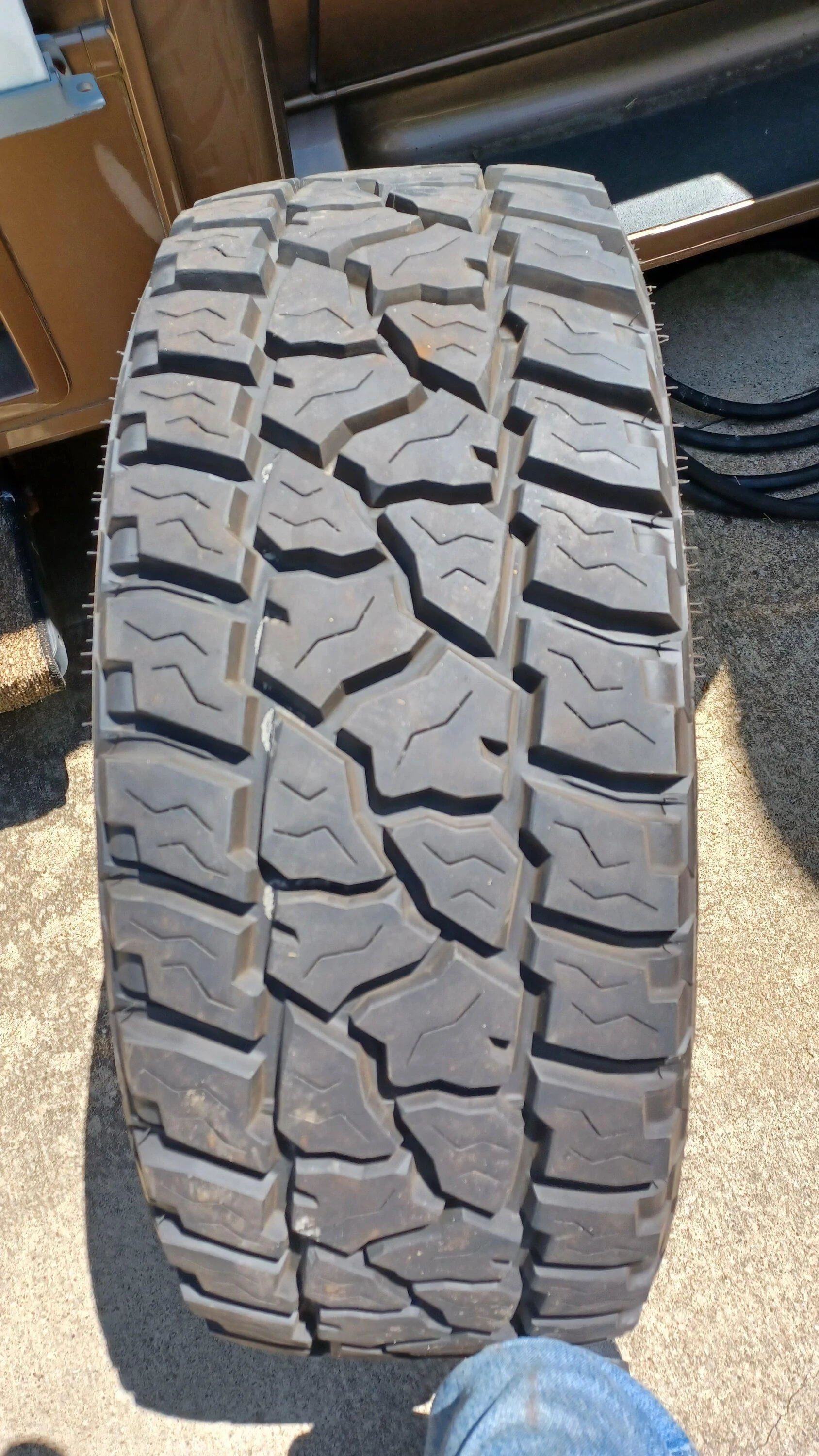 Ford Maverick All-Terrian tires vs all-season tires 20220604_131006