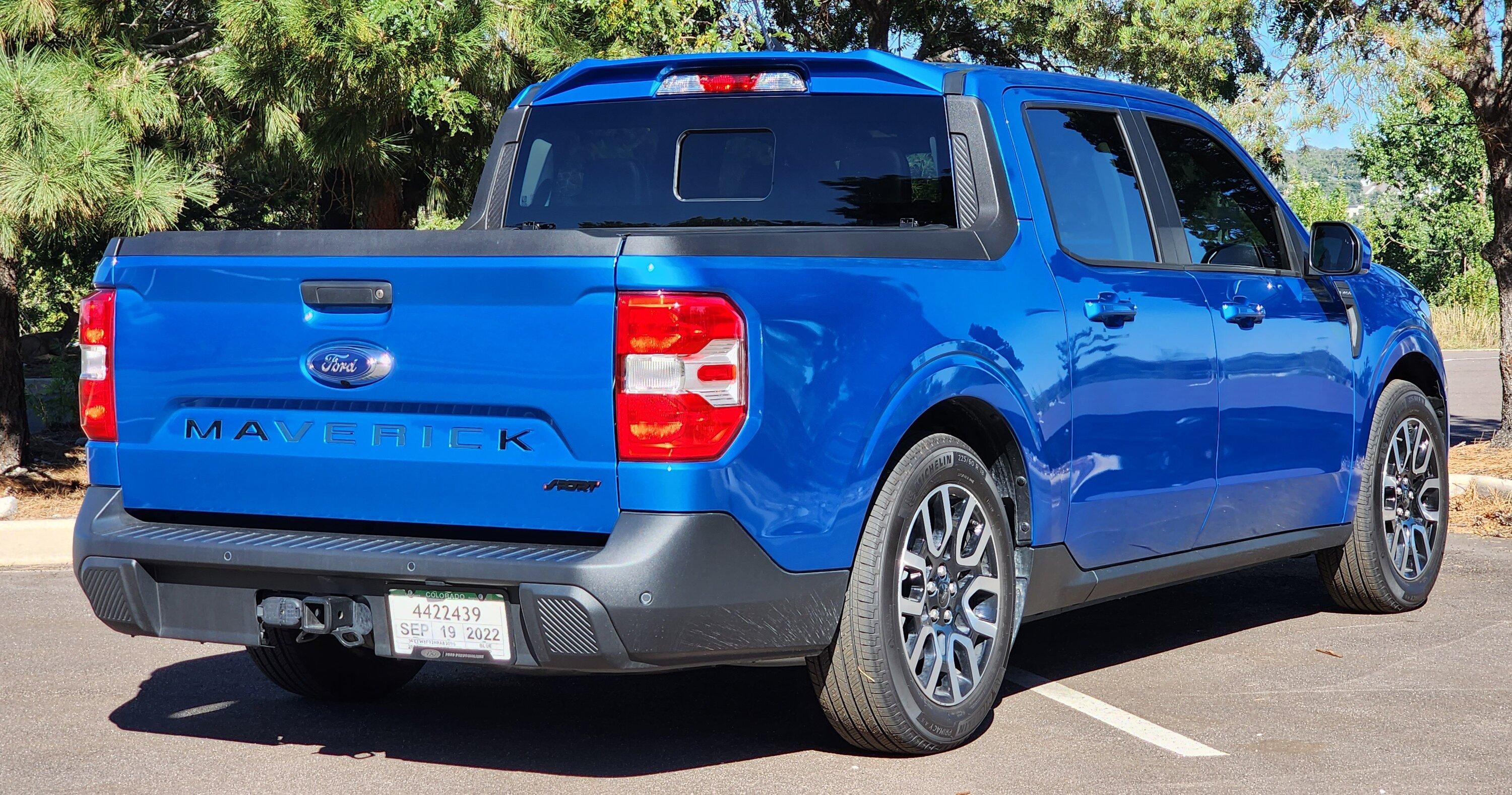 Ford Maverick VELOCITY BLUE Maverick Photos Thread 20220924_152134