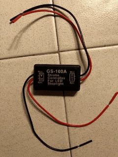 Ford Maverick Cab Brake Light Strobe Install IMG_2328