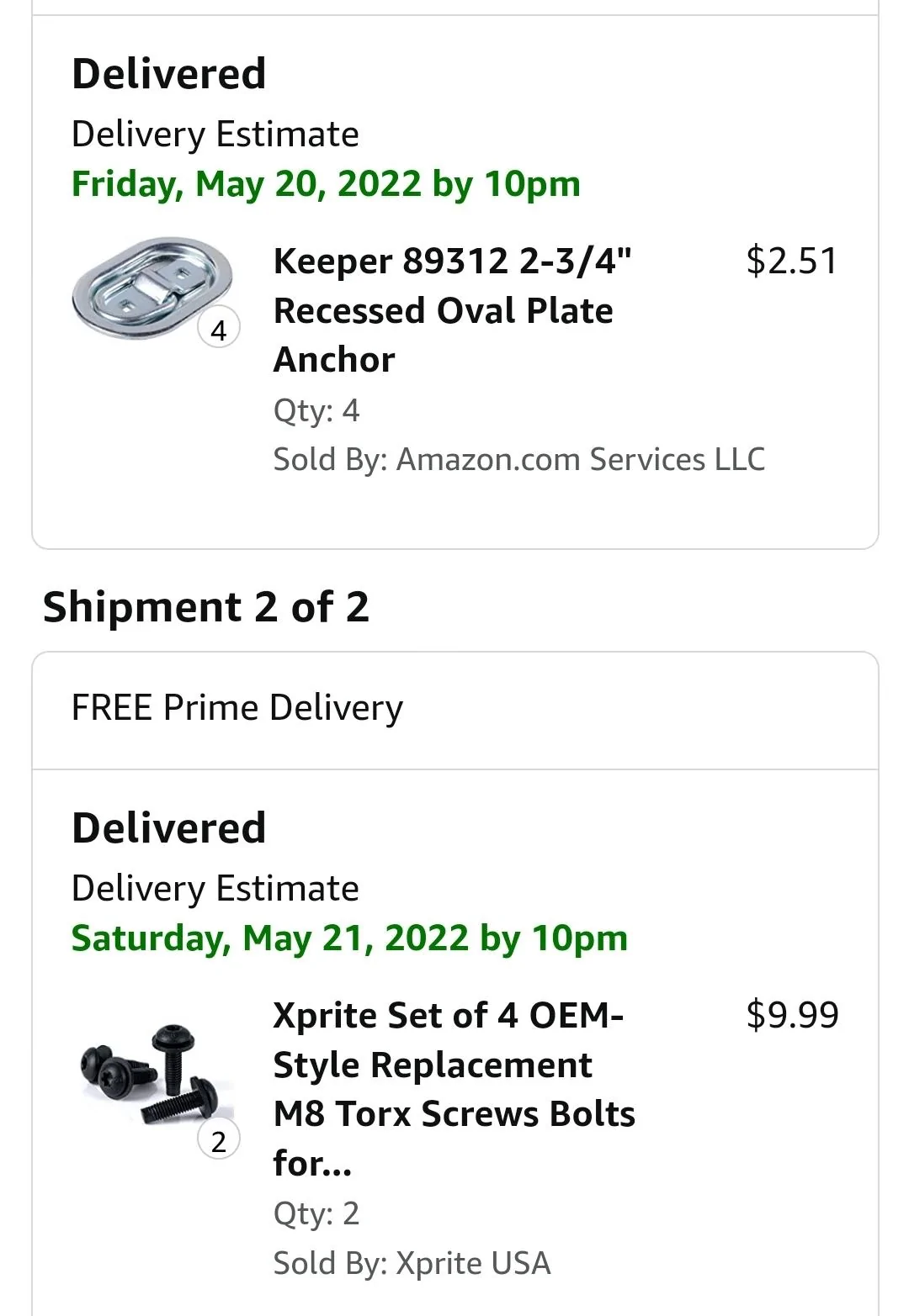 Ford Maverick What are “6 D-Link bed connectors” Screenshot_20220924_204027