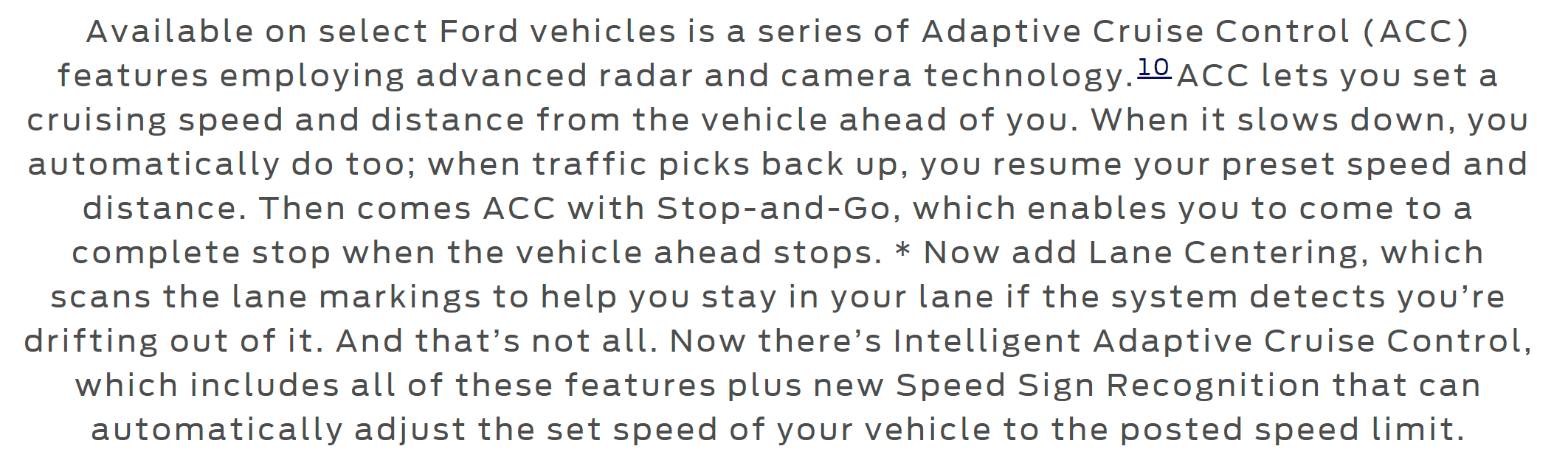 Ford Maverick About the Adaptive Cruise Control in the Maverick... 1664109306412