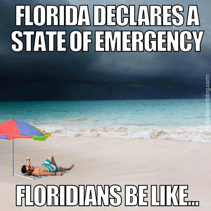 Ford Maverick Who's Having a Hurricane Party?! florida-hurricane-meme-728x728