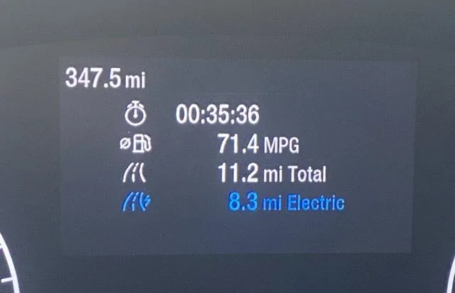 Ford Maverick Tested: Slippery Mode is best for highest MPG (in Hybrid Maverick) 36674407-CD3A-4C40-AAD1-A5BDBB27F376