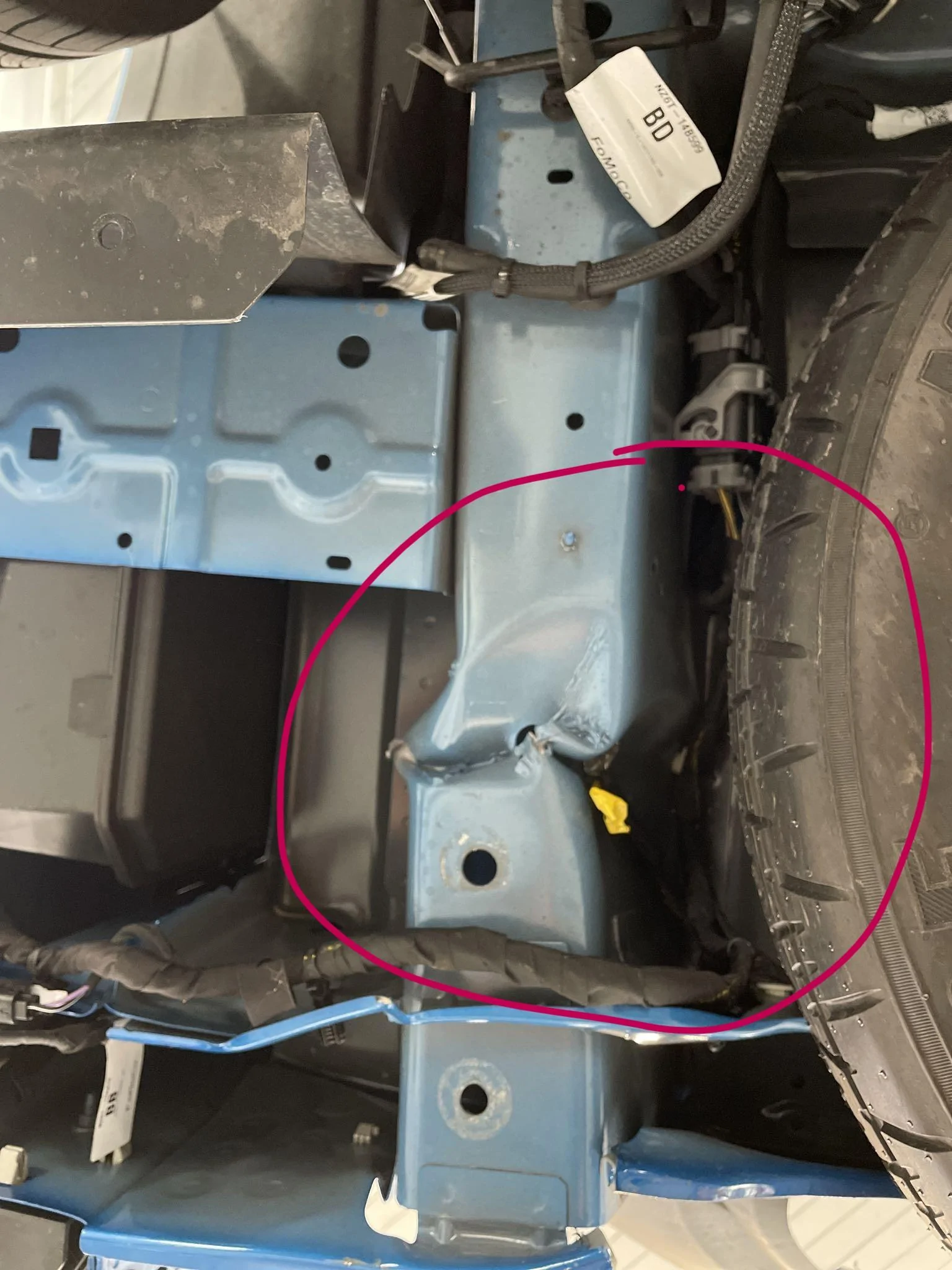 Ford Maverick Minor rear ender or total loss? Answer inside. [Updated with underbody photos of damage] 76e112ac-9ad7-456f-a081-91b9ec40813e-jpeg