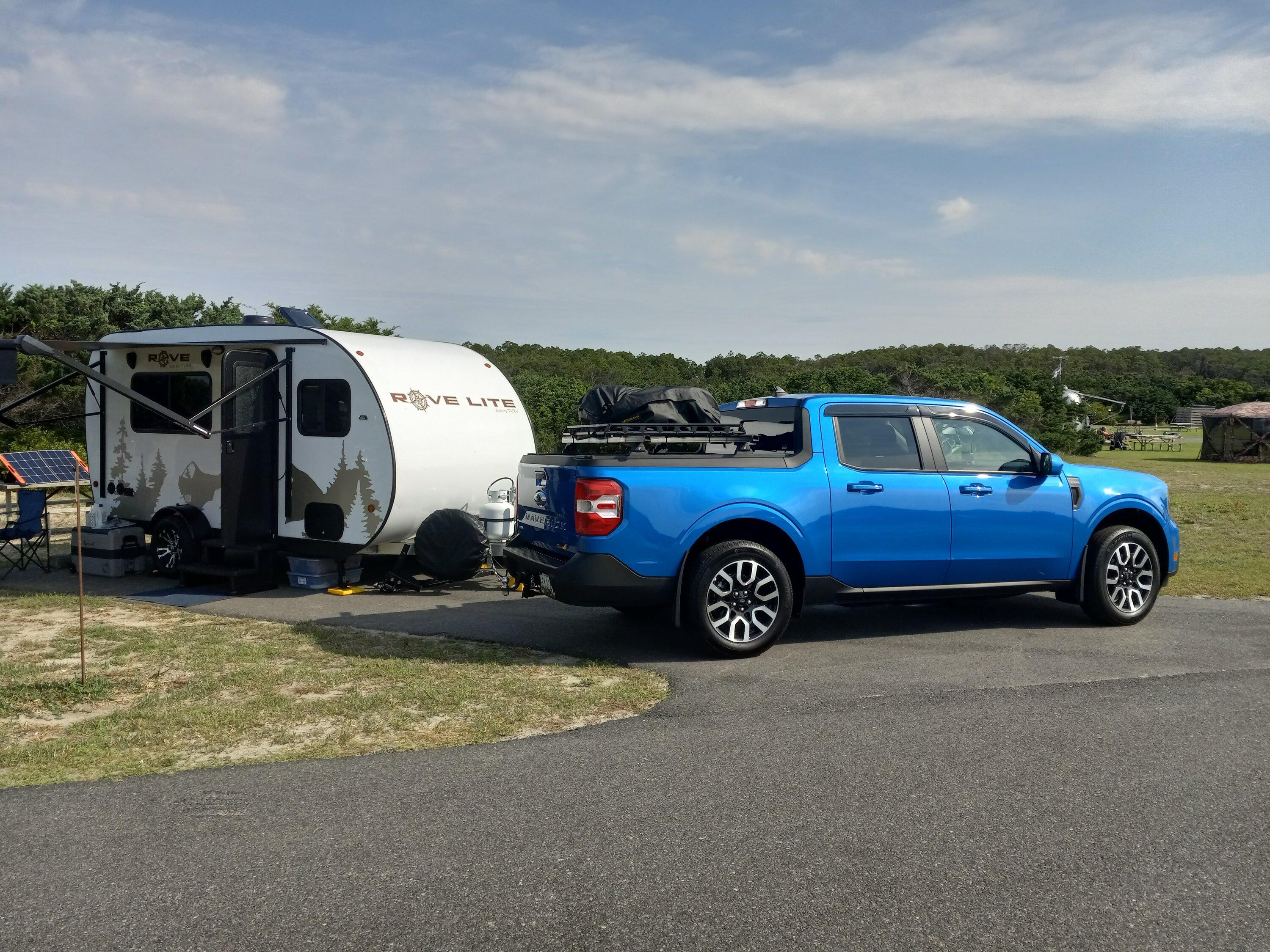 Ford Maverick Anyone towing a camper with Hybrid Mavierck? 20220611_091040a