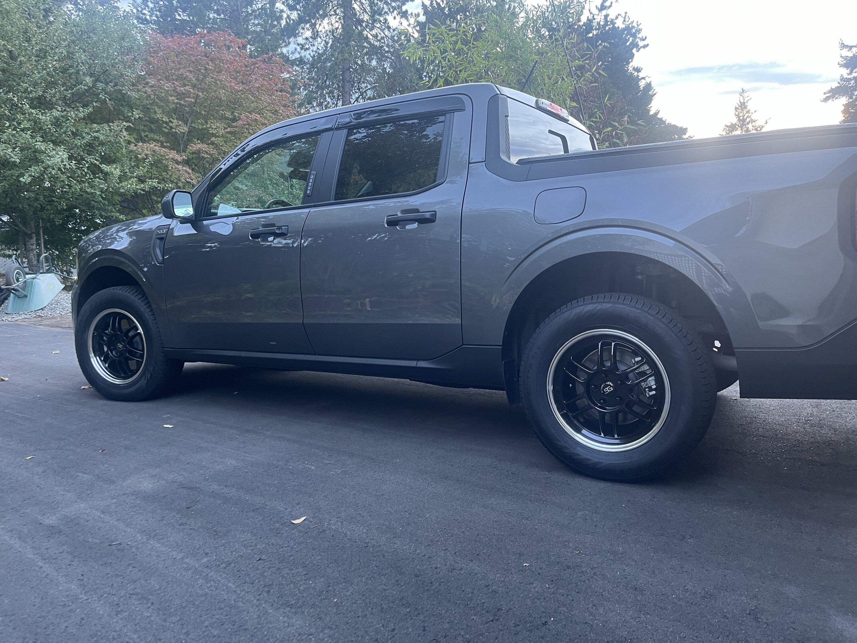 Ford Maverick NOKIAN Hakka R5 tires & rims installed 8E37BD65-2E4A-45D0-8985-D079555D5ECA