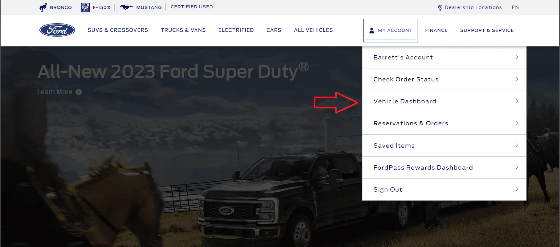 Ford Maverick Order not showing in Ford account? add new vehicle2