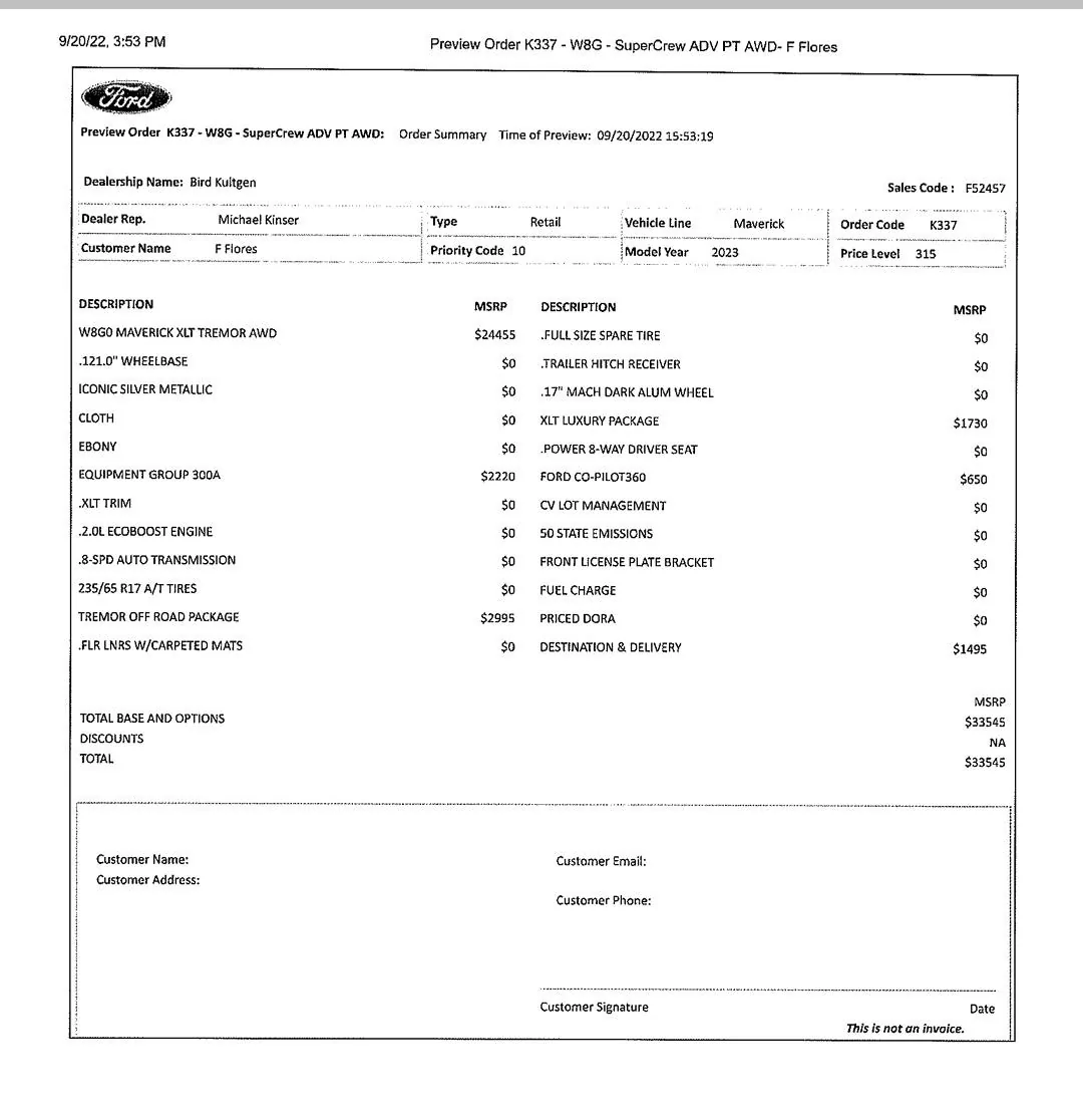 Ford Maverick Tremor Maverick color -- what did you order? Screenshot_20221001-202230_Adobe Acrobat